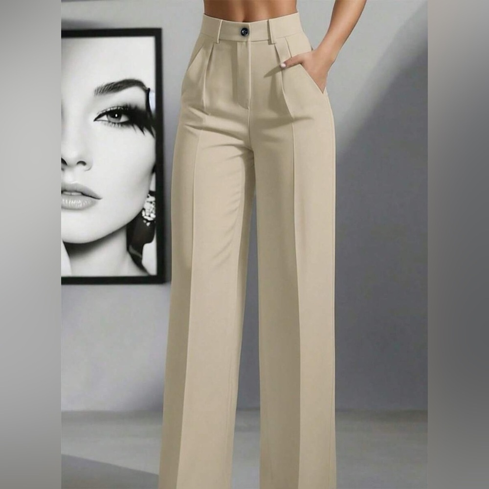 High-Waisted Wide Leg Pants - Picture 14 of 14